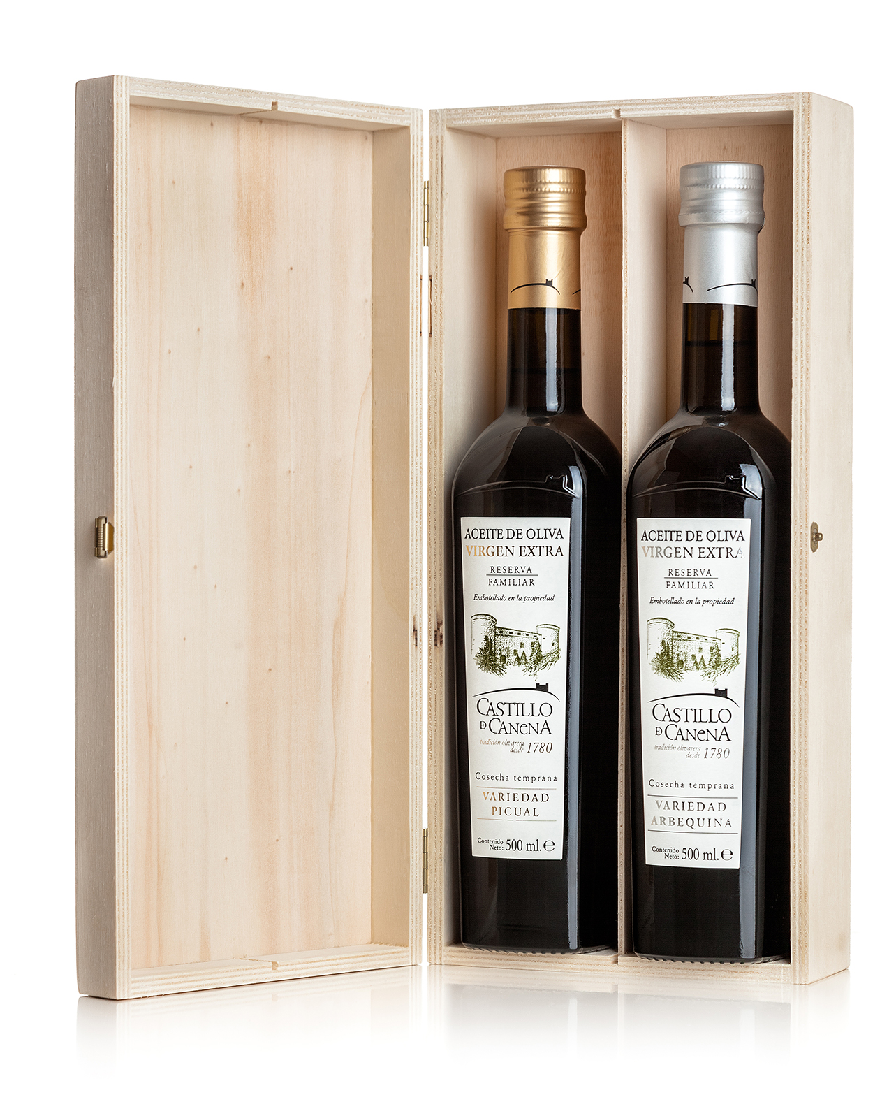 家族典藏特級初榨橄欖油禮盒組(木盒)