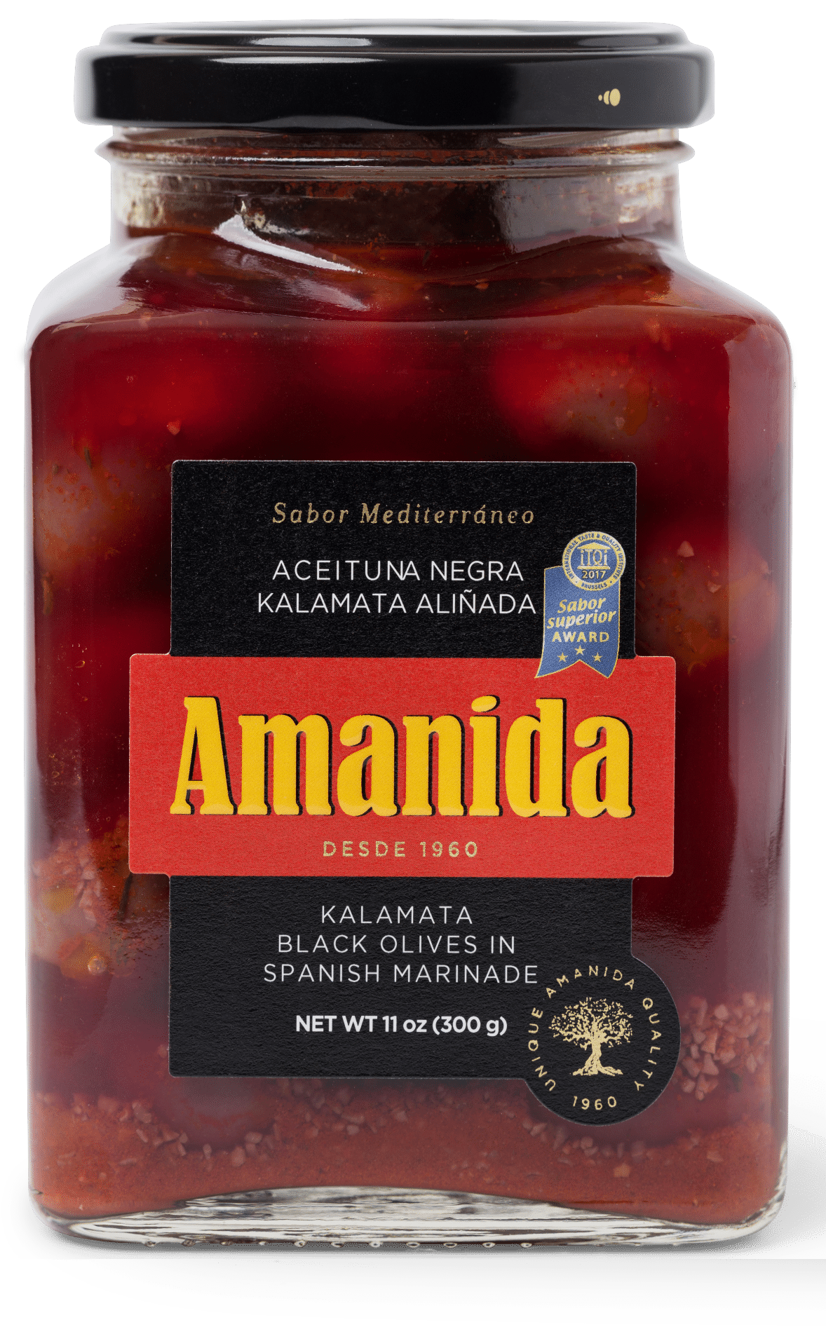 阿瑪尼達醃漬香料黑橄欖