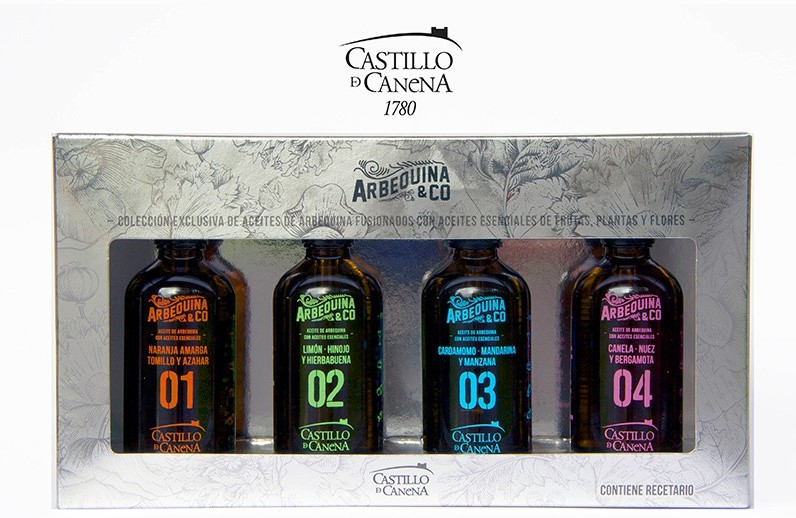 卡內納城堡四種特調橄欖油禮盒